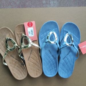 2 pair sandals